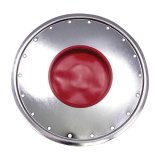 Beadlock Ring - Full Metal Jacket - Built in Mud Cover - Steel - Chrome - 15 in Wheels - Each thumbnail 1