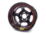 Wheel - Inertia Advantage - 15 x 10 in - 6.000 in Backspace - 5 x 5.00 in Bolt Pattern - Steel - Black Powder Coat - Each thumbnail 1