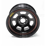 Wheel - D.O.T. Beaded - 15 x 7 in - 2.000 in Backspace - 4 x 4.50 in Bolt Pattern - Steel - Black Powder Coat - Each thumbnail 1