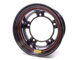 Wheel - Wide 5 Spun - 15 x 8 in - 5.000 in Backspace - Wide 5 Bolt Pattern - Steel - Black Powder Coat - Each thumbnail 1