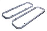 Valve Cover Spacer - 1.150 in Tall - Aluminum - Natural - Big Block Chevy - Pair thumbnail 1