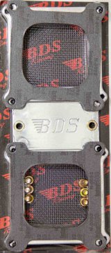 Supercharger Top Plate - Dual Carb - Square Bore - Aluminum - Polished - 6-71 / 8-71 Supercharger - Each thumbnail 1
