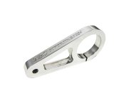 Idler Pulley Bracket - Supercharger Belt Pulley Adjuster - 3.437 in Diameter - Aluminum - Polished - Each thumbnail 1