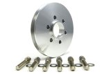 Crankshaft Pulley - V-Belt - 1 Groove - 6 in Diameter - Hardware Included - Aluminum - Polished - Chevy V8 - Each thumbnail 1