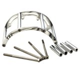 Supercharger Belt Guard - 7-3/8 in - Roots Style - Aluminum - Polished - Each thumbnail 1