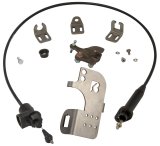 Kickdown Cable - Self Adjusting - Plastic Black Housing - Edelbrock Carburetor - 200R4 / 700R4 - Kit thumbnail 1