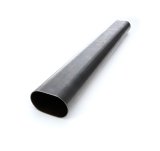 Exhaust Pipe - Straight - Oval - 3.5 in Width x 2.188 in Height - 24 in Long - Steel - Natural - Each thumbnail 1