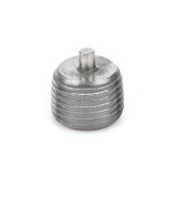 Drain Plug - 1/2 in NPT - Allen Head - Magnetic - Steel - Zinc Oxide - Brinn Transmissions - Each thumbnail 1