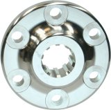 Crankshaft Coupler - 10 Spline - Aluminum - Natural - Brinn Transmissions - 2-Piece Seal - Chevy V8 - Each thumbnail 1