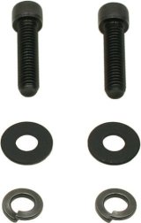 Starter Fastener Kit - 3/8-16 in Thread - 1.875 in Long - Allen Head - Washers Included - Steel - Black Oxide - Pair thumbnail 1