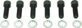 Flywheel Bolt Kit - 7/16-20 in Thread - 1.000 in Long - Allen Head - Steel - Black Oxide - Small Block Chevy - Set of 6 thumbnail 1