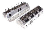 Cylinder Head - Dragon Slayer - Assembled - 2.080 / 1.600 in Valves - 225 cc Intake - 68 cc Chamber - 1.550 in Springs - Angle Plug - Aluminum - Small Block Chevy - Pair thumbnail 1