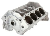 Engine - ASCS Spec - Bare Block - 4.125 in Bore - 9.025 in Deck - 350 Mains - 4-Bolt Mains - Aluminum - Small Block Chevy - Each thumbnail 1