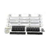Rocker Arm Stud Girdle - 7/16-20 in Thread Studs - Aluminum - Natural - Big Block Chevy - Kit thumbnail 1