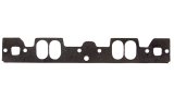 Intake Manifold Gasket - 0.06 in Thick - 1.361 x 2.225 in Oval Port - Rubber Coated Composite - Brodix Head Hunter Heads - Small Block Chevy - Each thumbnail 1