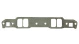 Intake Manifold Gasket - 0.06 in Thick - 1.4 x 2.28 in Rectangular Port - Rubber Coated Composite - Brodix 18 Degree Cylinder Heads - Small Block Chevy - Each thumbnail 1