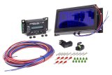 Dial-In Board - Mega Dial - Control Head - Dual View - Digital - Blue LED - Hardware / Wiring Included - Aluminum - Black Powder Coat - Kit thumbnail 1