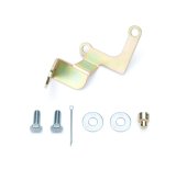 Shifter Cable Bracket - Pan Mounted - Steel - Cadmium - Elite Outlaw Shifter - Each thumbnail 1