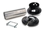 Coil-Over Kit - 5 in OD Spring - 2 in Shock - 5 in Sleeve - Aluminum - Clear / Black Anodized - BSB / Bilstein Shocks - Kit thumbnail 1