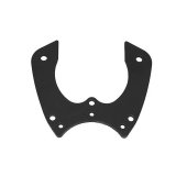 Brake Caliper Bracket - XD - Rear - Driver / Passenger Side - Bolt-On - Steel - Black Powder Coat - GM Metric Caliper - Each thumbnail 1