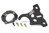 Two Link Clamp - 2-Piece - 3 in ID - 0.75 in Wide - 2-Bolt - Bracket / Hardware - Steel - Black Powder Coat - Kit thumbnail 1