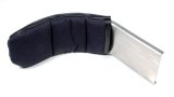 Shoulder Support - Passenger Side - Single Layer - Black Cloth Cover Included - Aluminum - Natural - Butler Built Seats - Each thumbnail 1