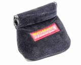 Knee Protector - Center - Black Cloth Cover Included - Aluminum - Natural - Butler Built Seats - Each thumbnail 1