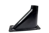 Air or Brake Duct - Bumper Mount - Driver / Passenger Side - Single 3 in Tube - 13.75 in Long x 6 in Wide - Plastic - Black - Each thumbnail 1