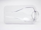 Air or Brake Duct - Body Mount - Driver / Passenger Side - Single 3 in Tube - 10.5 in Long x 6 in Wide - NACA - Plastic - Clear - Each thumbnail 1