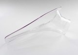 Air or Brake Duct - Body Mount - Driver / Passenger Side - Single 3 in Tube - 10.5 in Long x 6 in Wide - NACA - Plastic - Clear - Each thumbnail 1