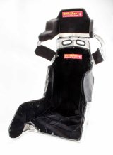 Seat and Cover - Prolite Advantage II - 16 in Wide - 20 Degree Layback - HANS Cut-Out - Black Velour Cover Included - Aluminum - Natural - Kit thumbnail 1