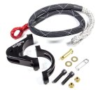 Axle Tether - Single - Clamp / Hardware Included - Aluminum - Black Anodized - 2-1/2 in Axle Tube - Kit thumbnail 1