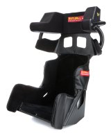 Seat and Cover - Factory Advantage - 17-1/2 in Wide - 10 Degree Layback - 1 in Taller - Black Velour Cover Included - Aluminum - Natural - Each thumbnail 1