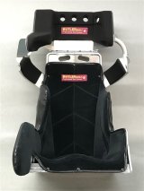 Seat and Cover - SFI Advantage II SlideJob - 16 in Wide - 20 Degree Layback - Black Cloth Cover Included - Aluminum - Natural - Kit thumbnail 1