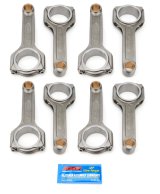 Connecting Rod - Compstar Xtreme - H Beam - 6.700 in Long - Bushed - 7/16 in Cap Screws - ARP2000 Bolt - Forged - Steel - Big Block Chevy - Set of 8 thumbnail 1