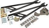 Ladder Bars - Pro - 32 in Long - Double Adjustable - Steel - Black Powder Coat - Kit thumbnail 1
