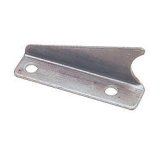 Rack and Pinion Mount - Driver Side - Weld-On - 1/8 in Thick - 7/16 in Holes - Steel - Natural - 1-5/8 in Tube - Each thumbnail 1