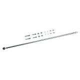 Throttle Linkage - 23 in Long Rod - Hardware / Rod Ends Included - Aluminum - Natural - Kit thumbnail 1