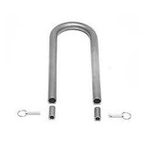 Drive Shaft Loop - U-Bend - Weld-On - 4 in - Quick Pin removable - Steel - Natural - Universal - Kit thumbnail 1