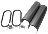 Drive Shaft Tunnel - 24 in Length - 0.050 in Thick - Loops / Hardware Included - Steel - Natural - Kit thumbnail 1