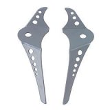 Strut Bracket - Un-Formed - 3/16 in Thick - Chromoly - Natural - Each thumbnail 1