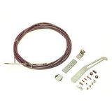 Drag Parachute Release Cable - 12 ft Long - Bracket / Hardware / Handle Included - Kit thumbnail 1