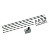 Drag Parachute Bracket - Weld-On - Single Bracket - Steel - Natural - Universal - Kit thumbnail 1