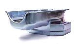 Engine Oil Pan - Competition - Rear Sump - 8 qt - 7 in Deep - Louvered Windage Tray - Steel - Zinc Plated - 1-Piece Seal - Small Block Chevy - Each thumbnail 1