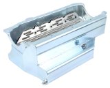 Engine Oil Pan - Pro Series - Rear Sump - 10 qt - 7 in Deep - Steel - Zinc Plated - 2-Piece Seal - Small Block Chevy - Each thumbnail 1