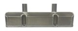 Valve Cover - Tall - Breather Tubes - Fabricated Aluminum - Natural - Small Block Chevy - Each thumbnail 1