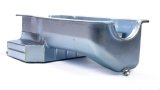 Engine Oil Pan - Circle Track - Rear Sump - 8 qt - 7 in Deep - Steel - Zinc Plated - Small Block Ford - Each thumbnail 1