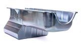 Engine Oil Pan - Street / Strip - Rear Sump - 8 qt - 8 in Deep - T Style Sump - Steel - Zinc Plated - 1-Piece Seal - Small Block Chevy - Each thumbnail 1
