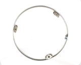 Mud Cover Ring - Expander Mounting Ring - 3 Quick Release Fasteners - Steel - Each thumbnail 1