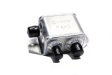 Air-Oil Separator Tank - 2.5 in Wide - 4 in Tall - 3 in Deep - Dual 12 AN Male Fittings - 1/4 in NPT Female Fitting - Aluminum - Natural - Each thumbnail 1